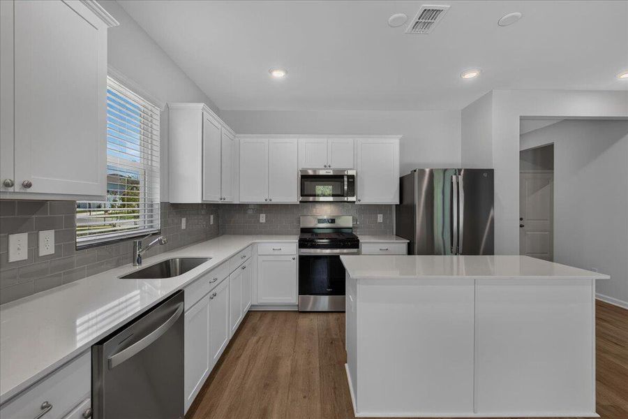 Furnished interior view inside a new home in , Summerville (Image 13).