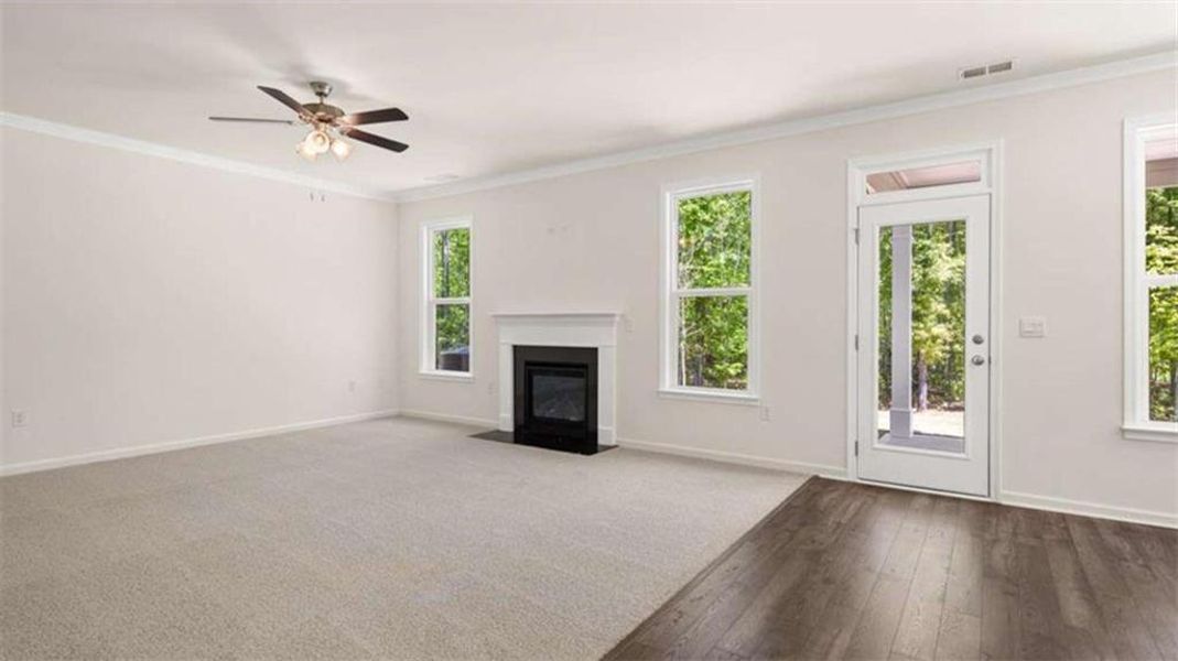 Spacious, unfurnished interior of a new home in Wildwood, Covington (Image 17).