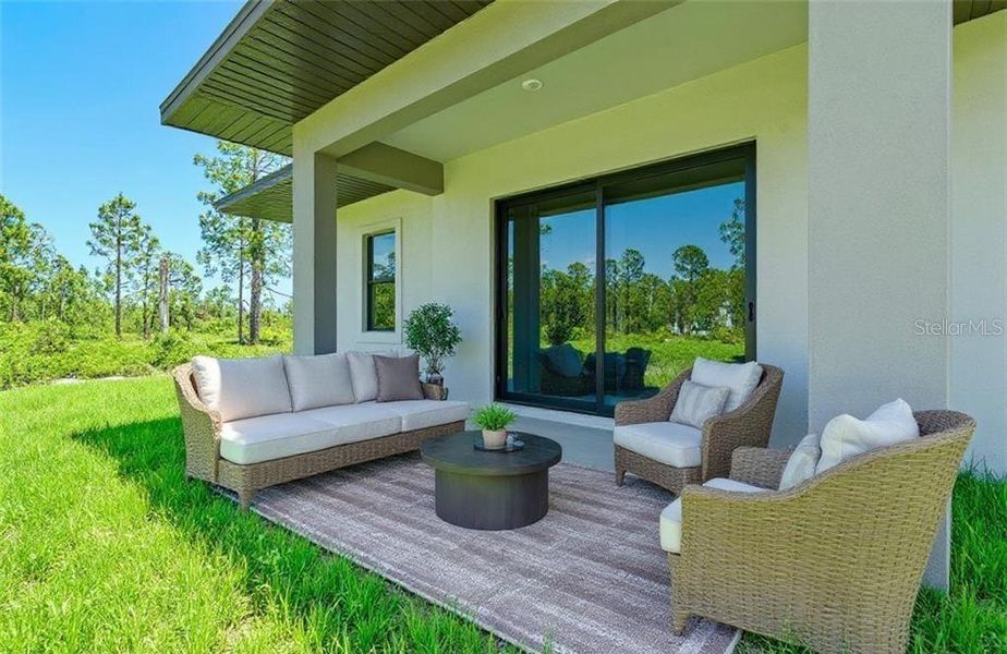 Exterior details and patio area of a home in , Lehigh Acres (Image 32).