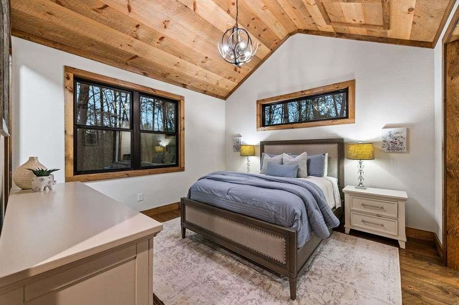 Furnished interior view inside a new home in , McCaysville (Image 58).