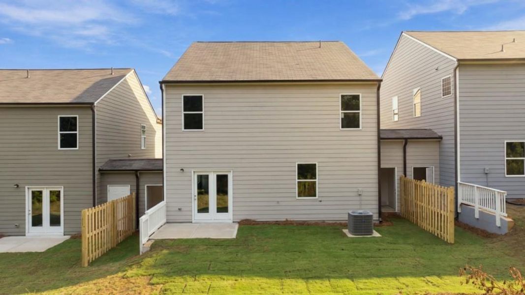 Exterior details and patio area of a home in Rolling Meadows, Jasper (Image 3).