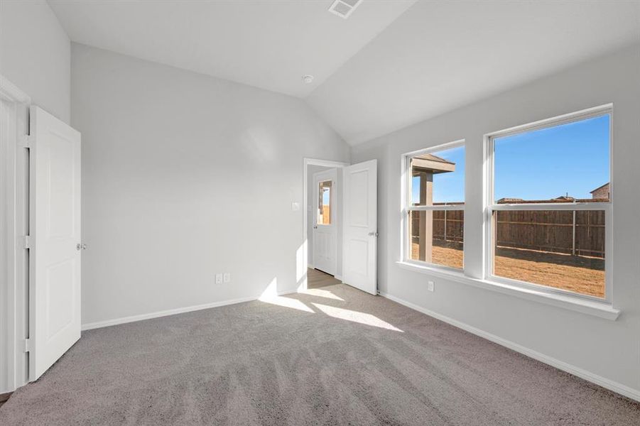 Spacious, unfurnished interior of a new home in Meadow Park, Denton (Image 32). Spacious, unfurnished interior of a new home in Meadow Park, Denton (Image 32).