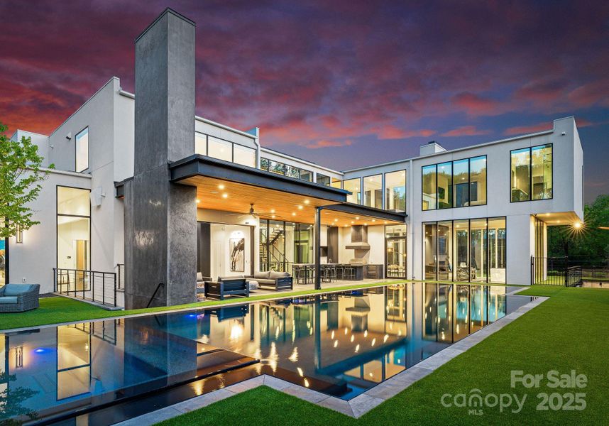 Rear Exterior and Pool Rear Exterior and Pool