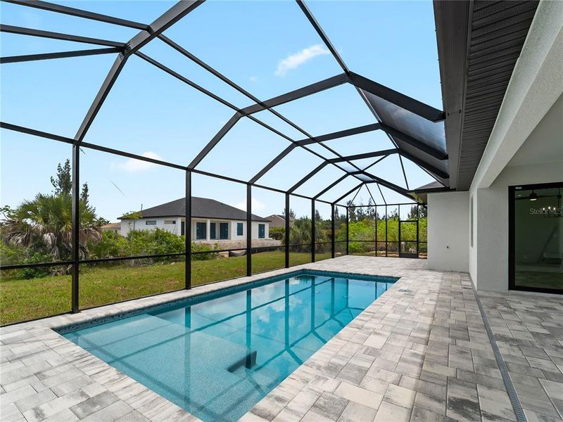Exterior details and patio area of a home in , Port Charlotte (Image 39). Exterior details and patio area of a home in , Port Charlotte (Image 39).