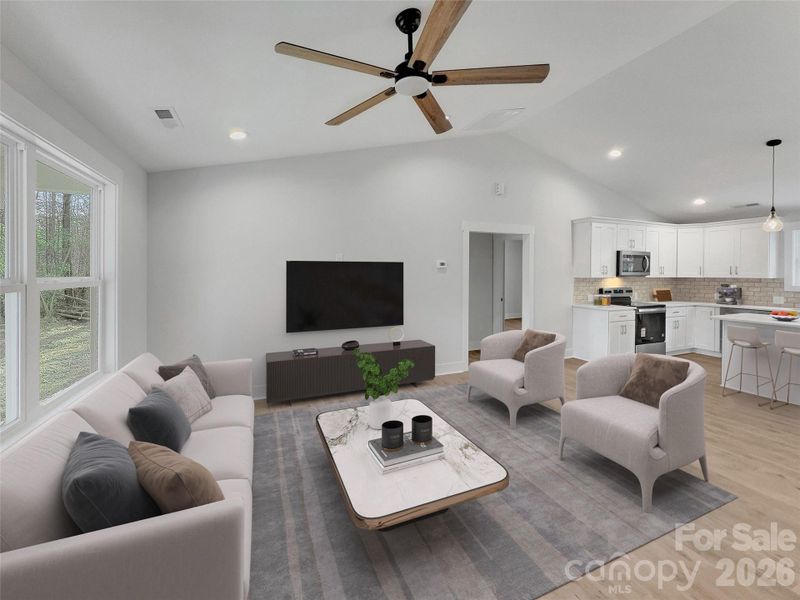 Living room*virtually staged Living room*virtually staged