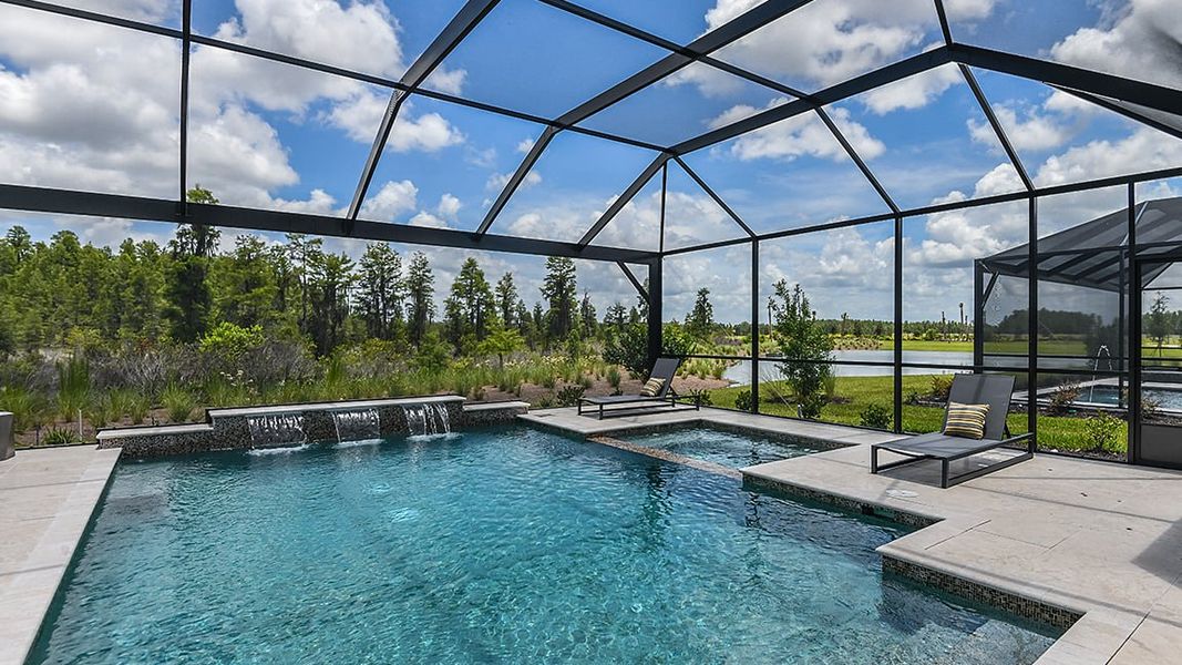 Image 30 representing the Lazio by Taylor Morrison in Esplanade at Wiregrass Ranch, Wesley Chapel, FL.