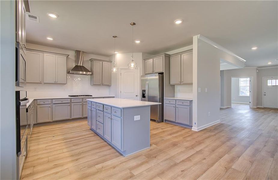Furnished interior view inside a new home in Burchwood, Stockbridge (Image 8).
