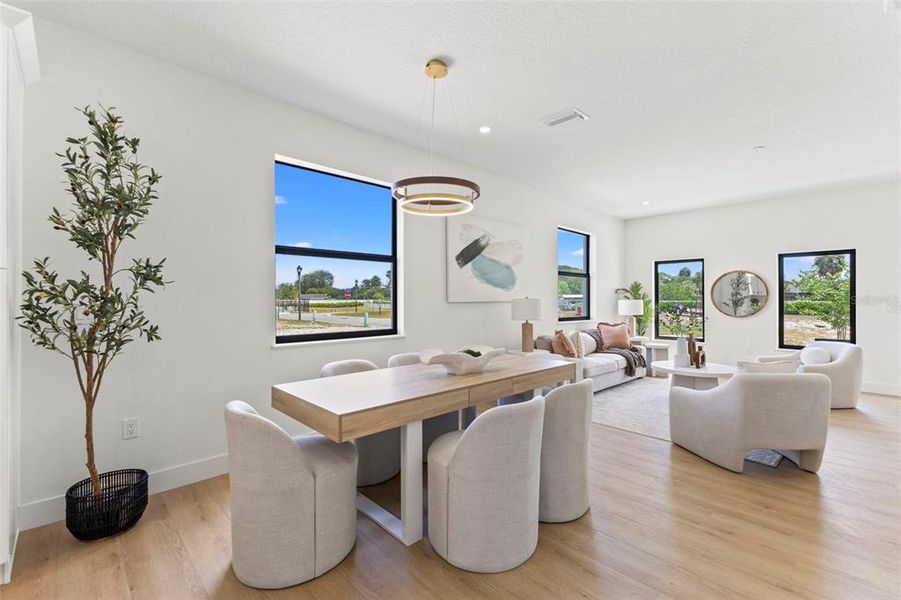 Furnished interior view inside a new home in , Pinellas Park (Image 30).