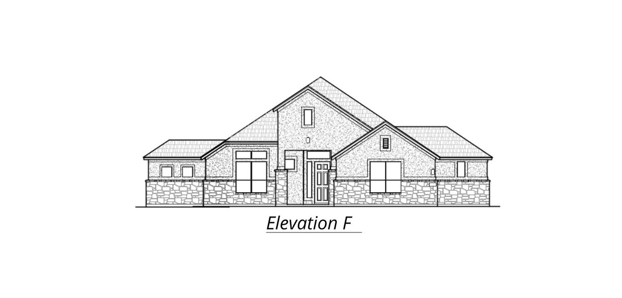 Representative exterior photo of a completed home built from the Mackenzie by Chesmar Homes in Sienna Lakes, San Antonio, TX (Image 17).