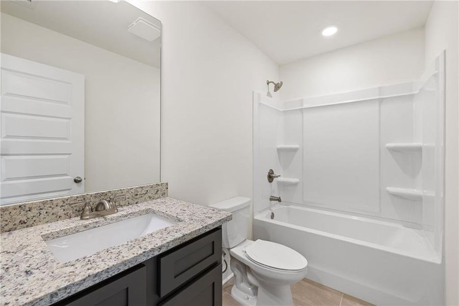Furnished interior view inside a new home in Mulberry Summit, Flowery Branch (Image 11).