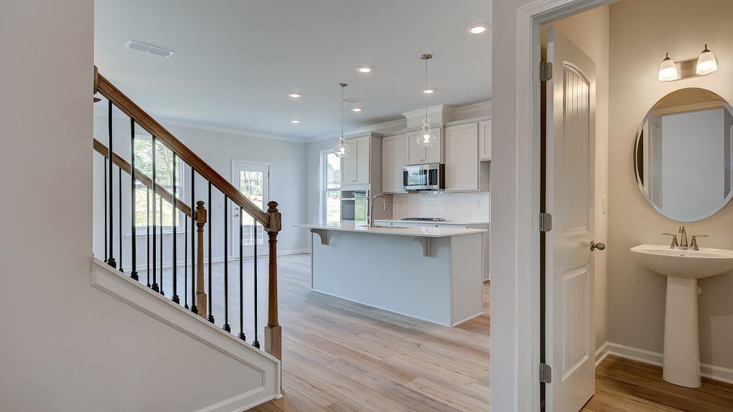 Furnished interior view inside a new home in Langley Overlook, Loganville (Image 9).