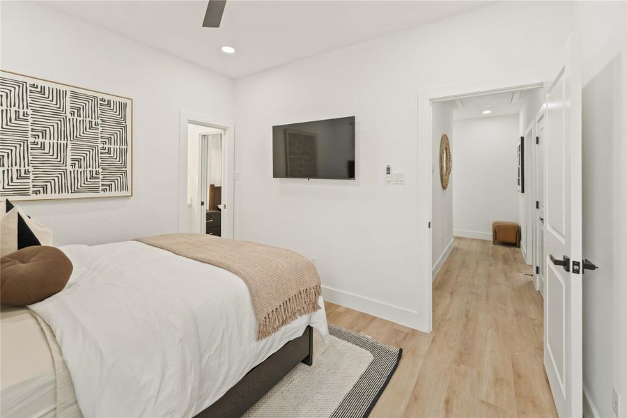 Furnished interior view inside a new home in , Houston (Image 9).