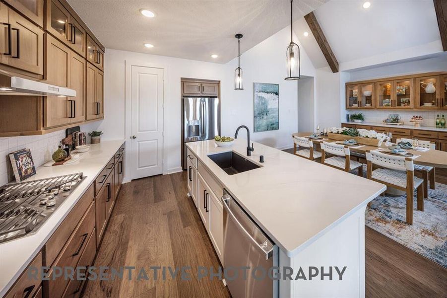 Furnished interior view inside a new home in Sonoma Verde, McLendon-Chisholm (Image 25).