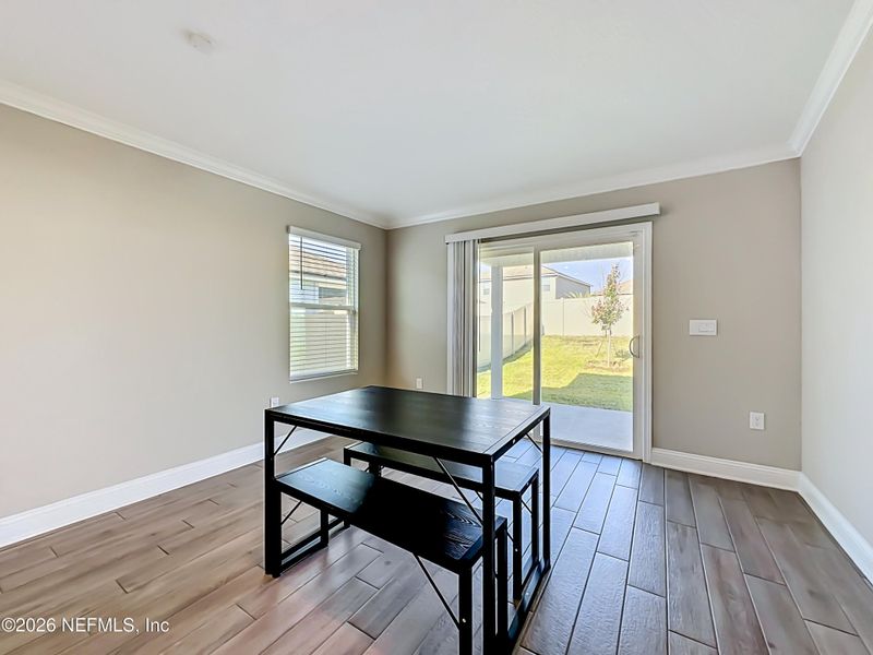 Furnished interior view inside a new home in Dorado at Entrada, St. Augustine (Image 10).
