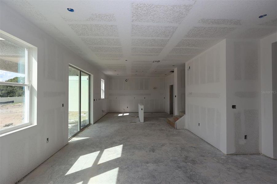 In-progress construction of a new home in Center Lake on the Park, St. Cloud, FL (Image 11). In-progress construction of a new home in Center Lake on the Park, St. Cloud, FL (Image 11).