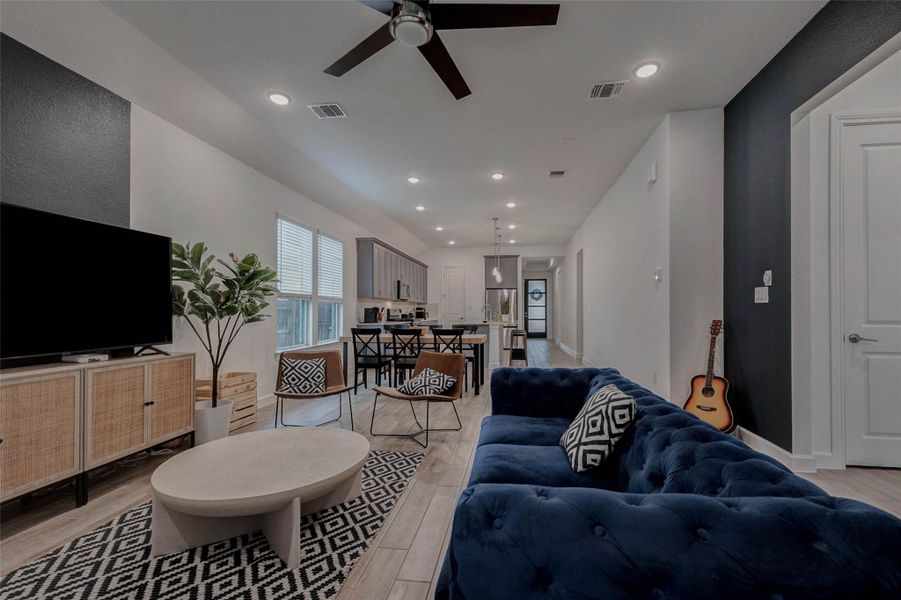 Furnished interior view inside a new home in Katy Court, Katy (Image 15).