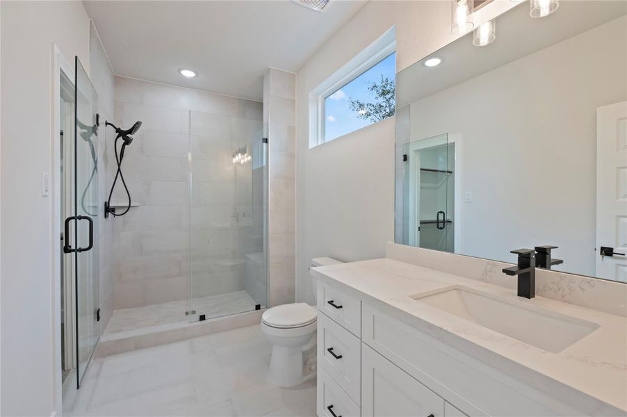 Furnished interior view inside a new home in , Houston (Image 11).