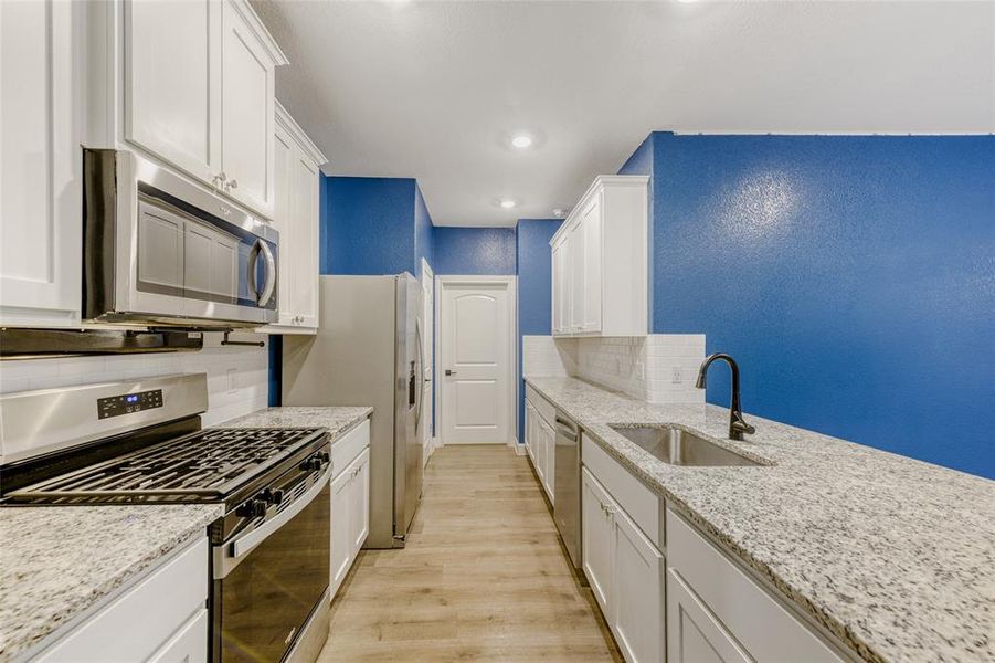 Furnished interior view inside a new home in Princeton Heights, Princeton (Image 5).