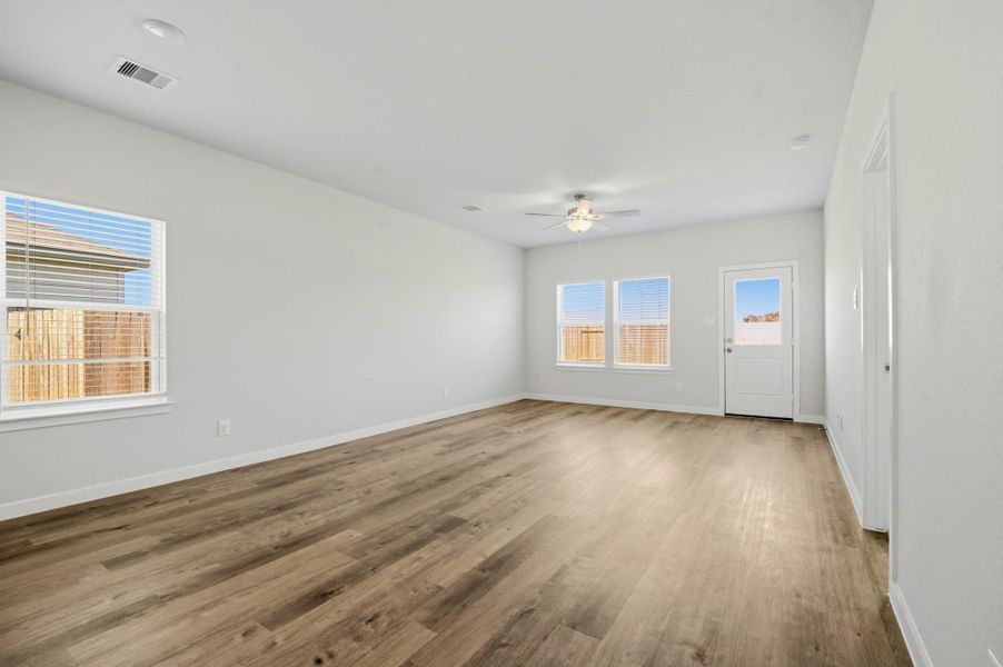 Spacious, unfurnished interior of a new home in Barrett Crossing, Crosby (Image 30).