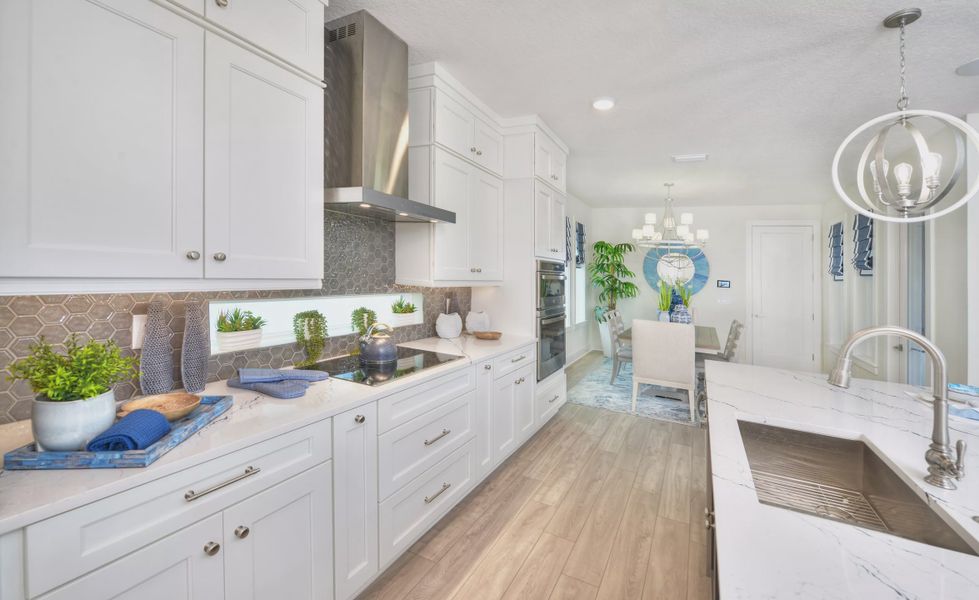 Furnished interior view inside a new home in Persimmon Park, Wesley Chapel (Image 11).