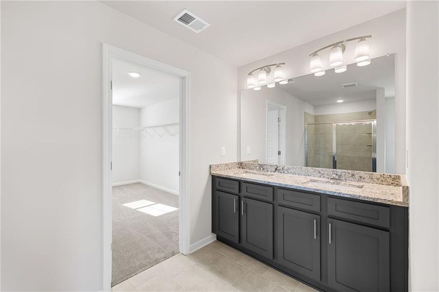 Furnished interior view inside a new home in Oakhill Estates, Adairsville (Image 7).