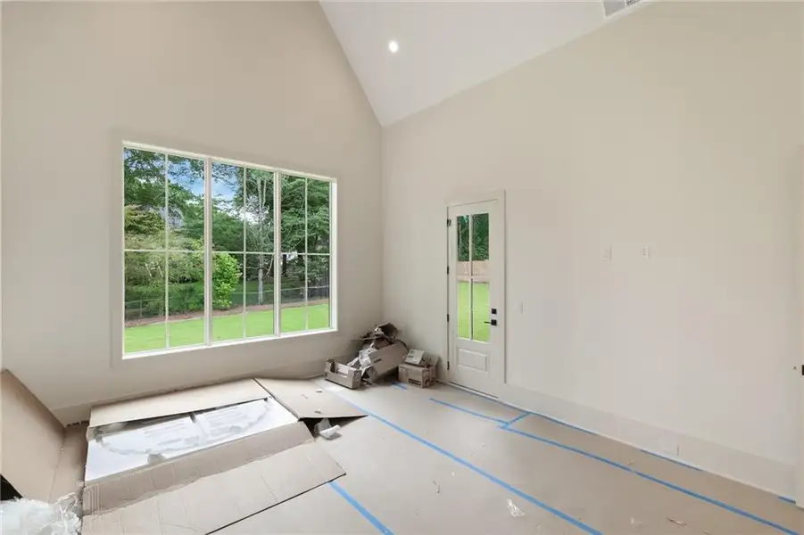 In-progress construction of a new home in , Alpharetta, GA (Image 14).