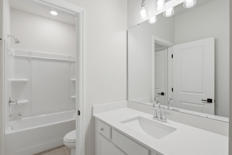 Furnished interior view inside a new home in The Oaks, Goose Creek (Image 28).
