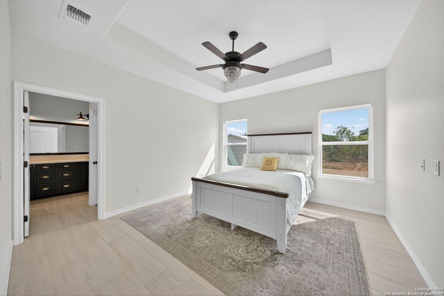 Furnished interior view inside a new home in , Pleasanton (Image 6). Furnished interior view inside a new home in , Pleasanton (Image 6).