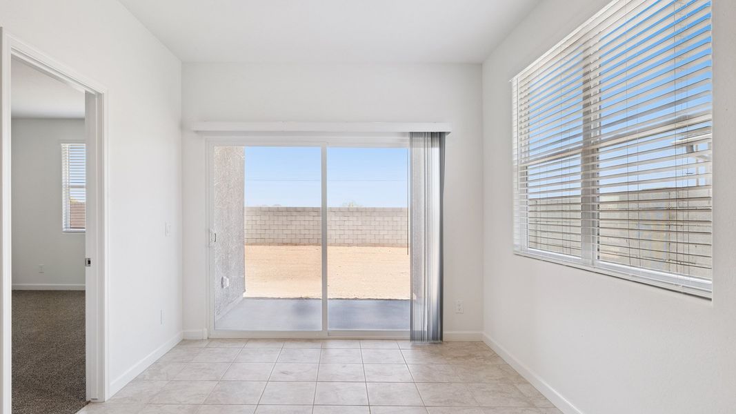 Spacious, unfurnished interior of a new home in Quail Ranch, San Tan Valley (Image 25). Spacious, unfurnished interior of a new home in Quail Ranch, San Tan Valley (Image 25).