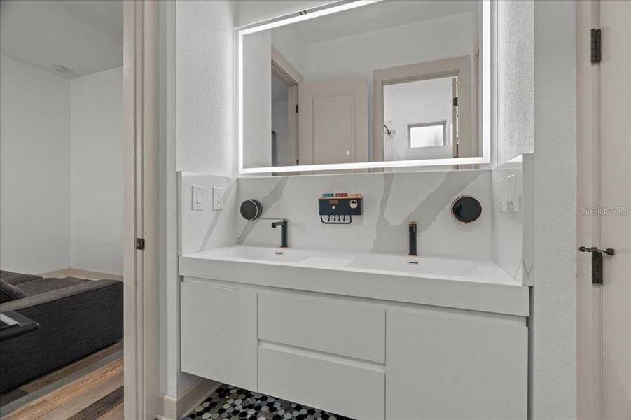 Furnished interior view inside a new home in , Auburndale (Image 5). Furnished interior view inside a new home in , Auburndale (Image 5).