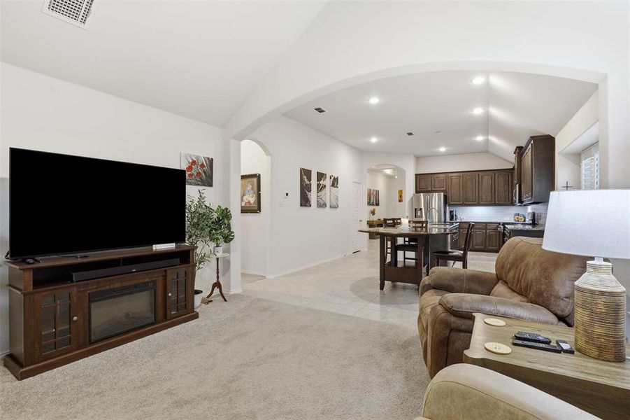 Furnished interior view inside a new home in Chisholm Hills, Cleburne (Image 37).