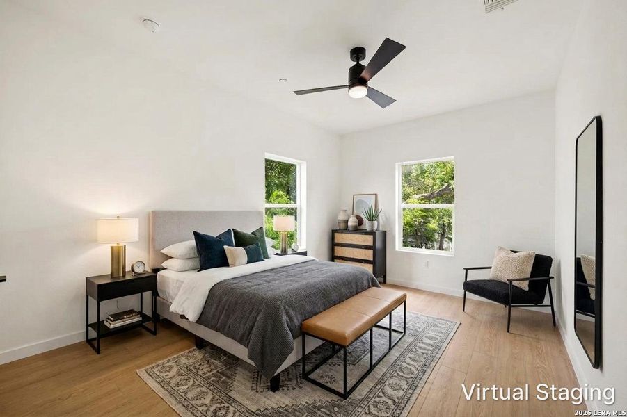Furnished interior view inside a new home in , San Antonio (Image 16).