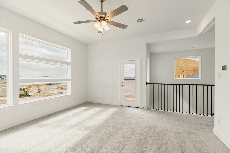 Spacious, unfurnished interior of a new home in Bridgeland Central, Cypress (Image 30).