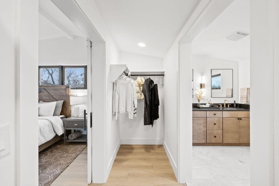 Furnished interior view inside a new home in , Austin (Image 8).