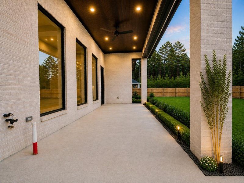 Exterior details and patio area of a home in , Dayton (Image 27).