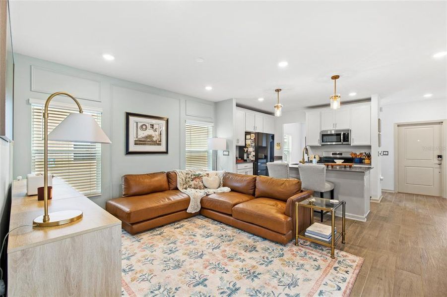 Furnished interior view inside a new home in Wellness Ridge, Clermont (Image 16).