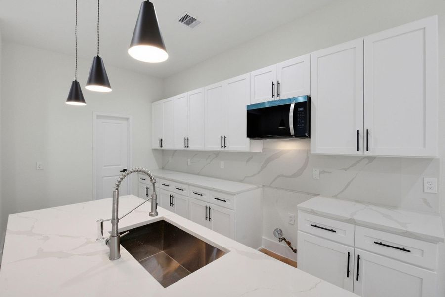 Furnished interior view inside a new home in , Houston (Image 7). Furnished interior view inside a new home in , Houston (Image 7).