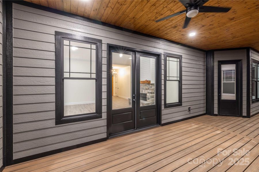 Exterior details and patio area of a home in , Mount Gilead (Image 27).