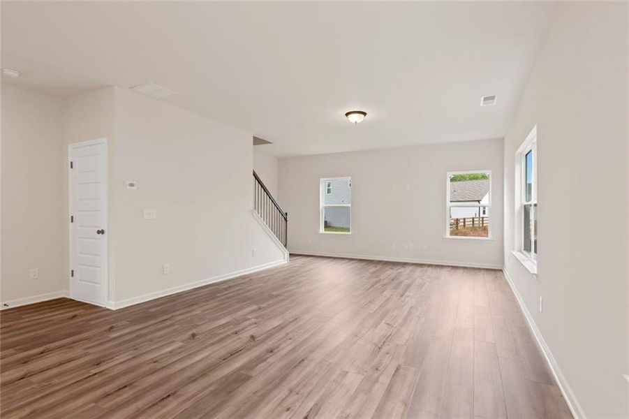 Spacious, unfurnished interior of a new home in Roxeywood Park, Winder (Image 29).