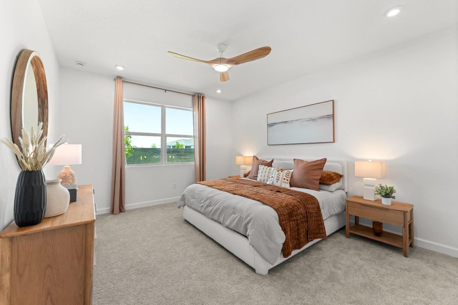 Furnished interior view inside a new home in Tradition - Cadence, Port St. Lucie (Image 6).