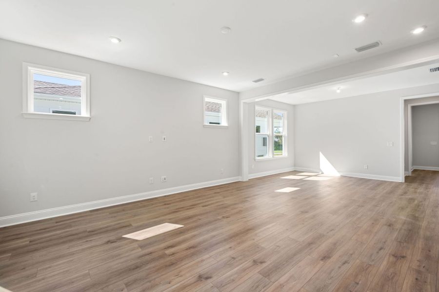 Spacious, unfurnished interior of a new home in Sun City Hilton Head, Bluffton (Image 17). Spacious, unfurnished interior of a new home in Sun City Hilton Head, Bluffton (Image 17).