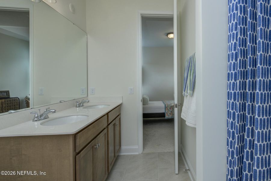 Furnished interior view inside a new home in Reflections at Nocatee, Ponte Vedra (Image 22). Furnished interior view inside a new home in Reflections at Nocatee, Ponte Vedra (Image 22).