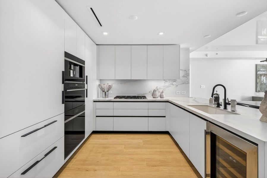 Furnished interior view inside a new home in , Pompano Beach (Image 18).