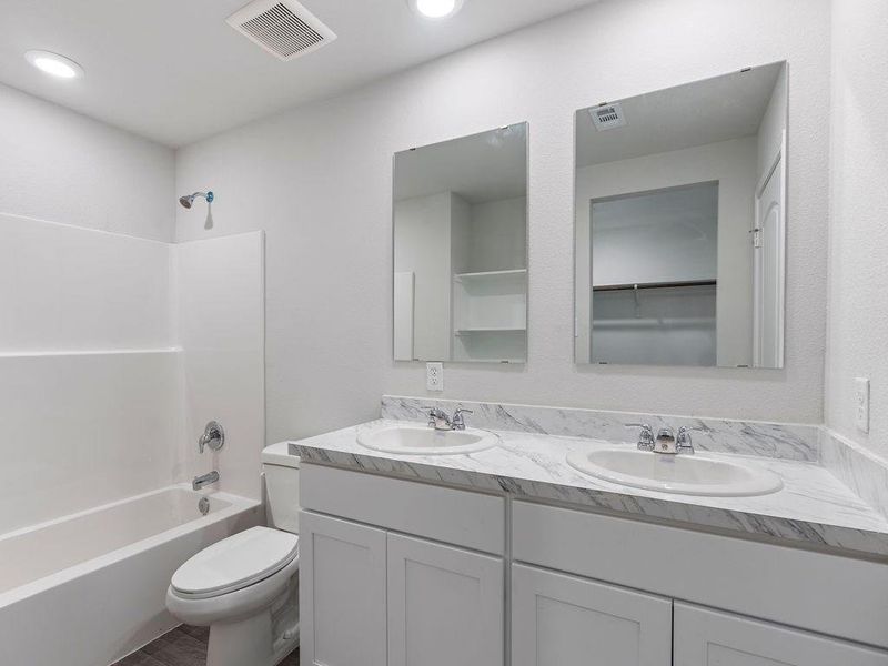 Furnished interior view inside a new home in Stoney Ridge, Hudson (Image 7).