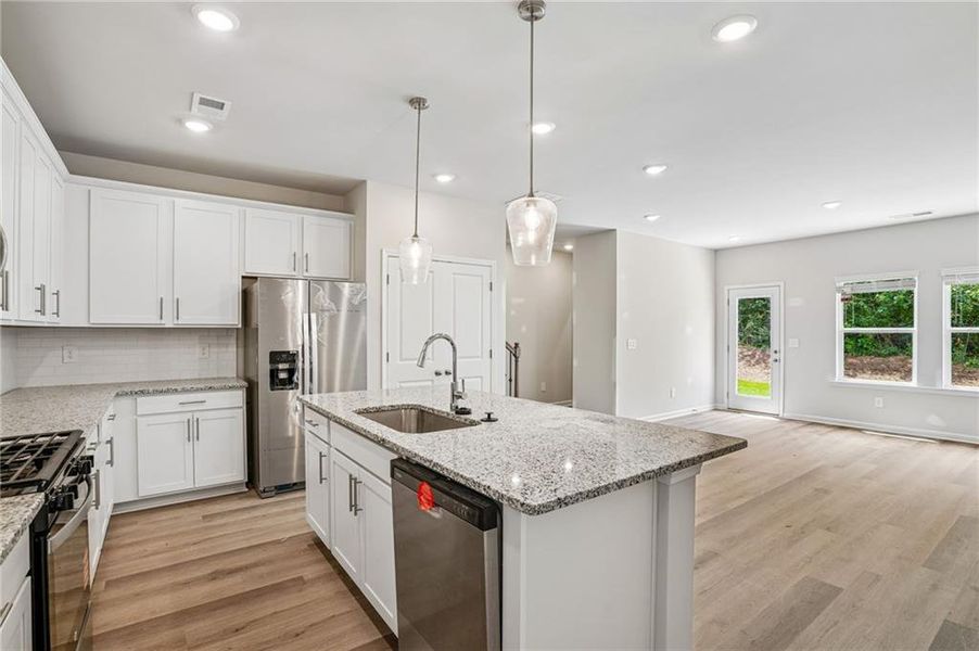 Furnished interior view inside a new home in Artisan Walk, Fairburn (Image 6).