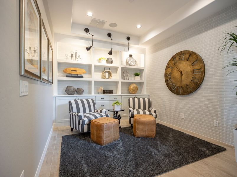Furnished interior view inside a new home in Elegance at Eastmark, Mesa (Image 37).