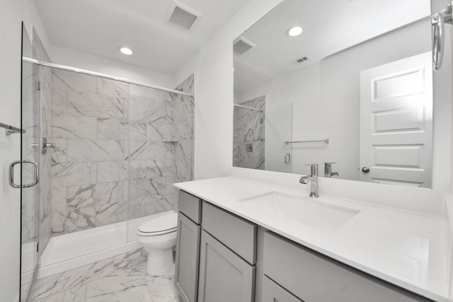 Sample photo of completed home with similar floor plan. Actual colors and selections may vary.