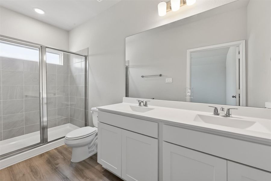Furnished interior view inside a new home in Cypress Green, Hockley (Image 9).