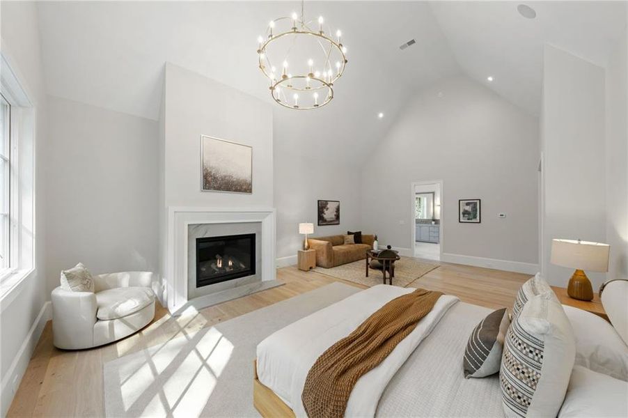 Furnished interior view inside a new home in , Atlanta (Image 42). Furnished interior view inside a new home in , Atlanta (Image 42).