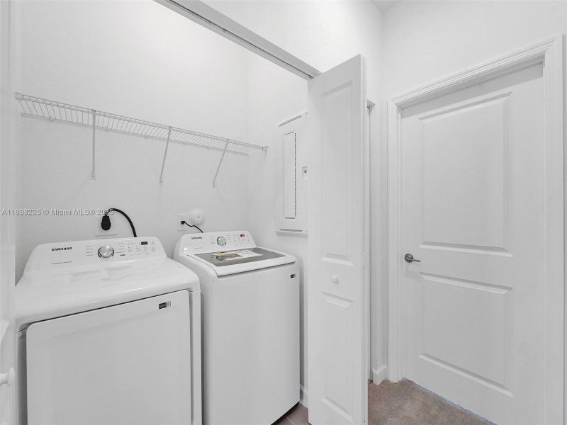 Furnished interior view inside a new home in , Homestead (Image 10). Furnished interior view inside a new home in , Homestead (Image 10).